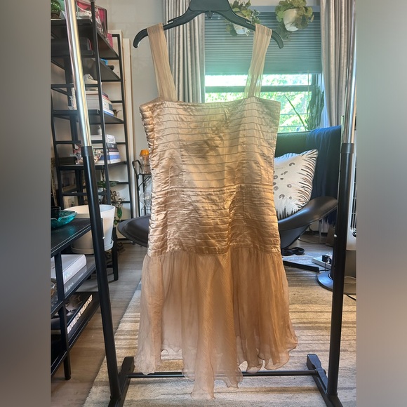 Copper Max Studio Special Edition Silk Roman Goddess Dress - Picture 2 of 5